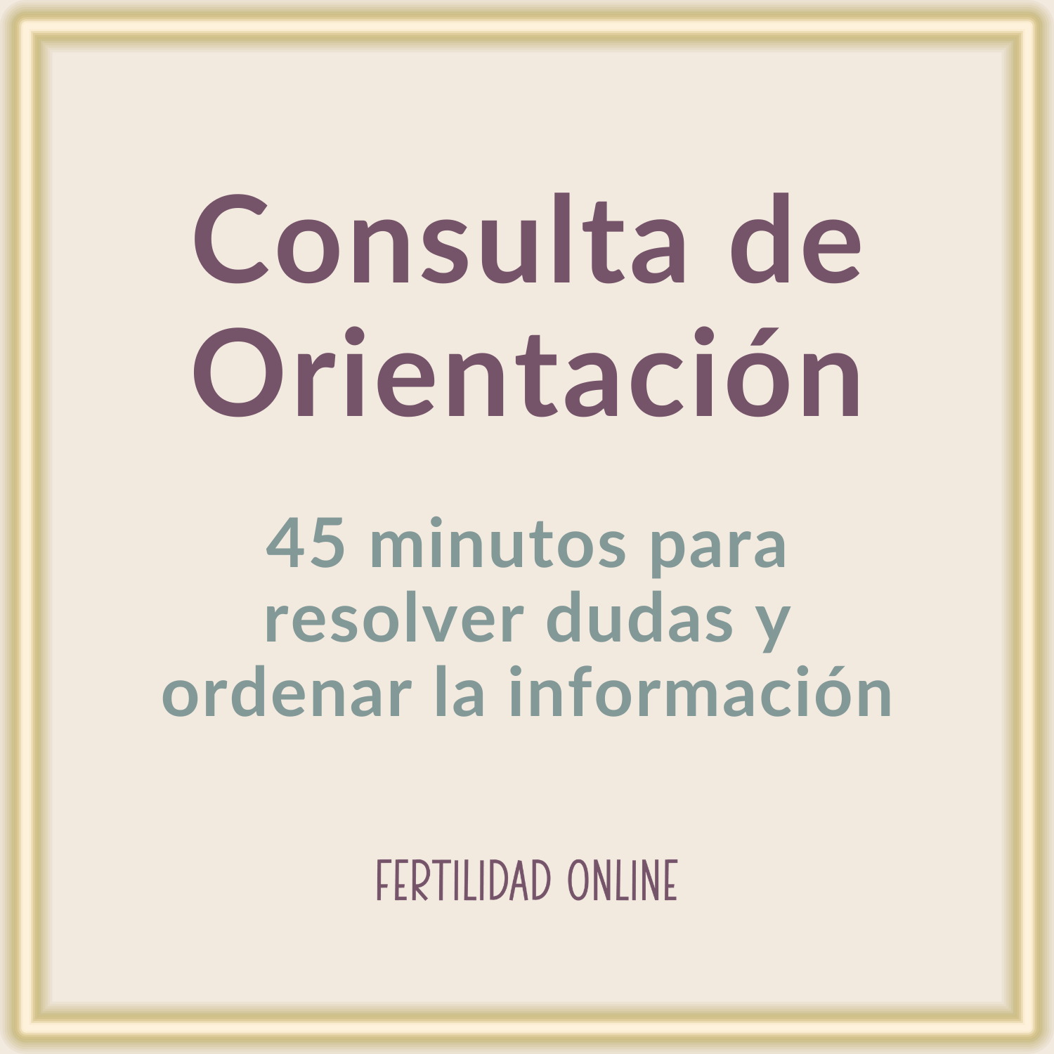 Consulta de Orientación